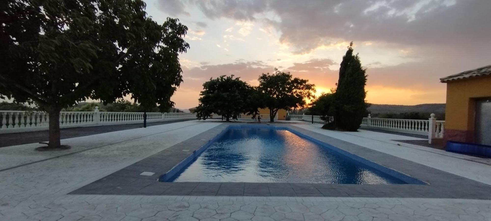 Finca Cortes Alcaraz Bagian luar foto